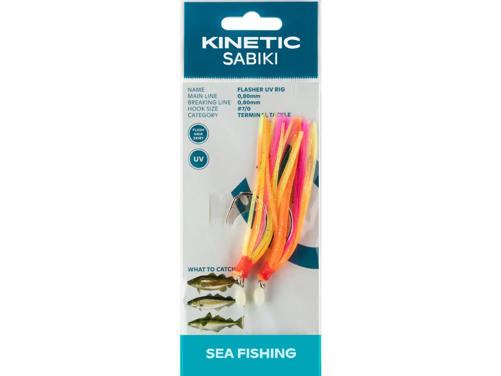 Kinetic Sabiki Flasher UV